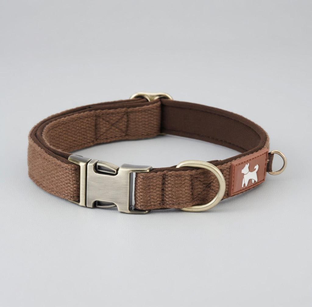 Braun Hundehalsband | Komfortabel & Schnittfrei
